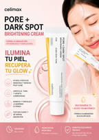 Crema Iluminadora Anti Manchas Celimax Pore+Dark Spot Brightening Cream 35ml