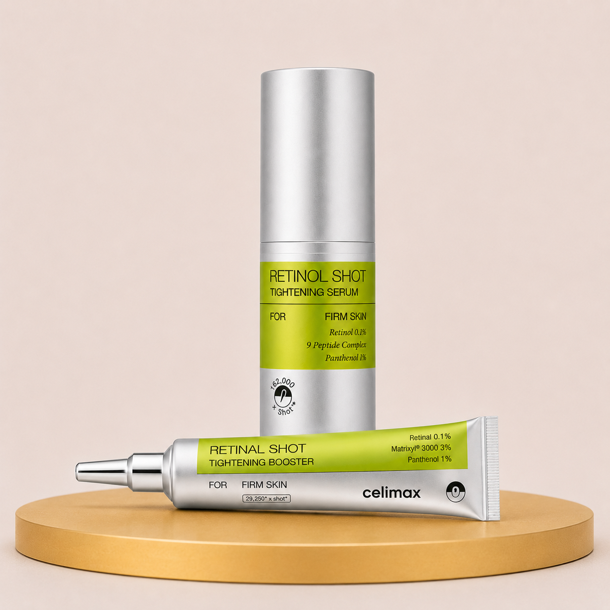Kit Reafirmante Premium Celimax Retinal + Retinol