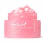 Medicube PDRN Pink Collagen Capsule Cream 55g – Crema Reafirmante con ADN de Salmón
